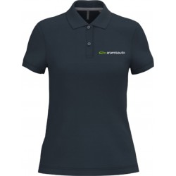 POLO MANCHES COURTES FEMME BRODERIE COEUR + DOS ARAMIS