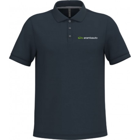 POLO MANCHES COURTES FEMME BRODERIE COEUR + DOS ARAMIS