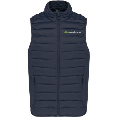 DOUDOUNE SANS MANCHES HOMME BRODERIE COEUR + DOS ARAMISAUTO