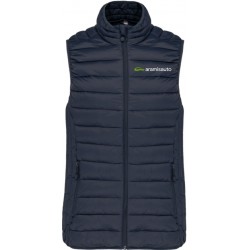 DOUDOUNE SANS MANCHES FEMME BRODERIE COEUR + DOS ARAMISAUTO 