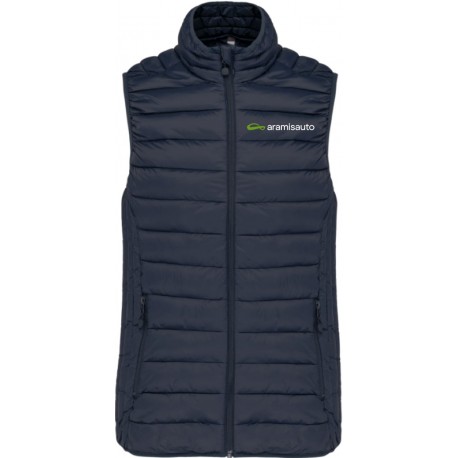 DOUDOUNE SANS MANCHES FEMME BRODERIE COEUR + DOS ARAMISAUTO 