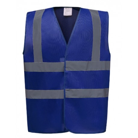 GILET HV BLEU ROYAL