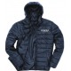 VESTE DOUDOUNE NAVY BRODERIE COEUR COHESIS