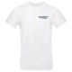 TEE-SHIRT BLANC 145GR MARQUAGE COEUR+DOS COHESIS