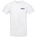 TEE-SHIRT BLANC 185GR MARQUAGE COEUR COHESIS