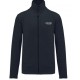 VESTE MICROPOLAIRE K911 MARINE AVEC MARQUAGE COEUR COHESIS