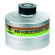 FILTRE RD40 ALUMINIUM RD40 ABEK2 P3