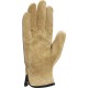 GANT CUIR HYDROFUGE DOUBLÉ KEVLAR BEIGE - FIBKV0212