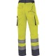PANTALON DE TRAVAIL HAUTE VISIBILITÉ MACH2 EN COTON / POLYESTER - M2PHV