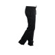 PANT P/C NOIR PRESSION BAS - 01BN