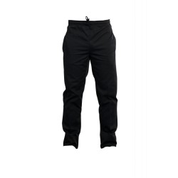 PANT P/C NOIR PRESSION BAS - 01BN