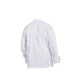 VESTE CUISINIER P/C PRESSIONS BLANC - 16BP