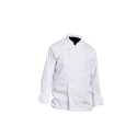 VESTE CUISINIER P/C PRESSIONS BLANC - 16BP