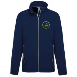 K424 - VESTE SOFTSHELL 2 COUCHES AVEC MARQUAGE SINEO