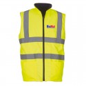 BODYWARMER REVERSIBLE HAUTE VISIBILITE