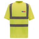 T-SHIRT MANCHES COURTES HAUTE VISIBILITE